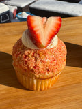 Strawberry Crunch Cupcake